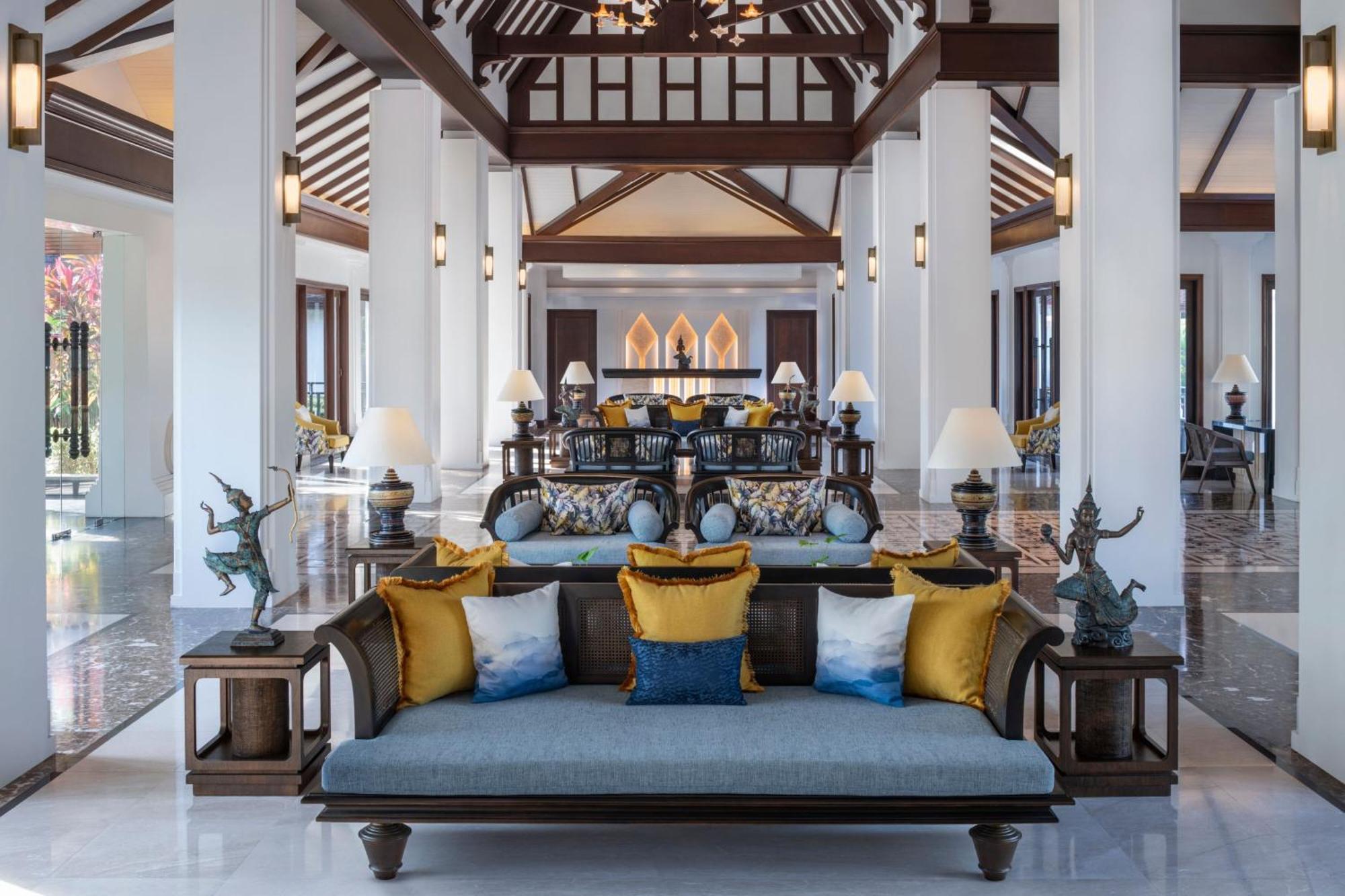 Jw Marriott Khao Lak Resort And Spa Bagian luar foto The lobby of the hotel
